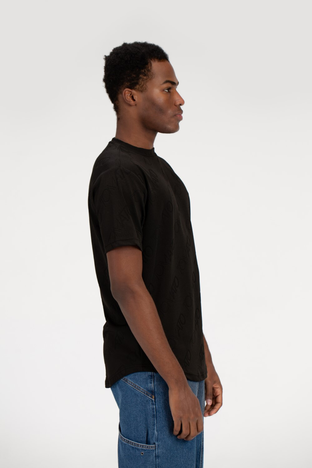 Men's Tomato Basic Half Sleeve T-Shirt