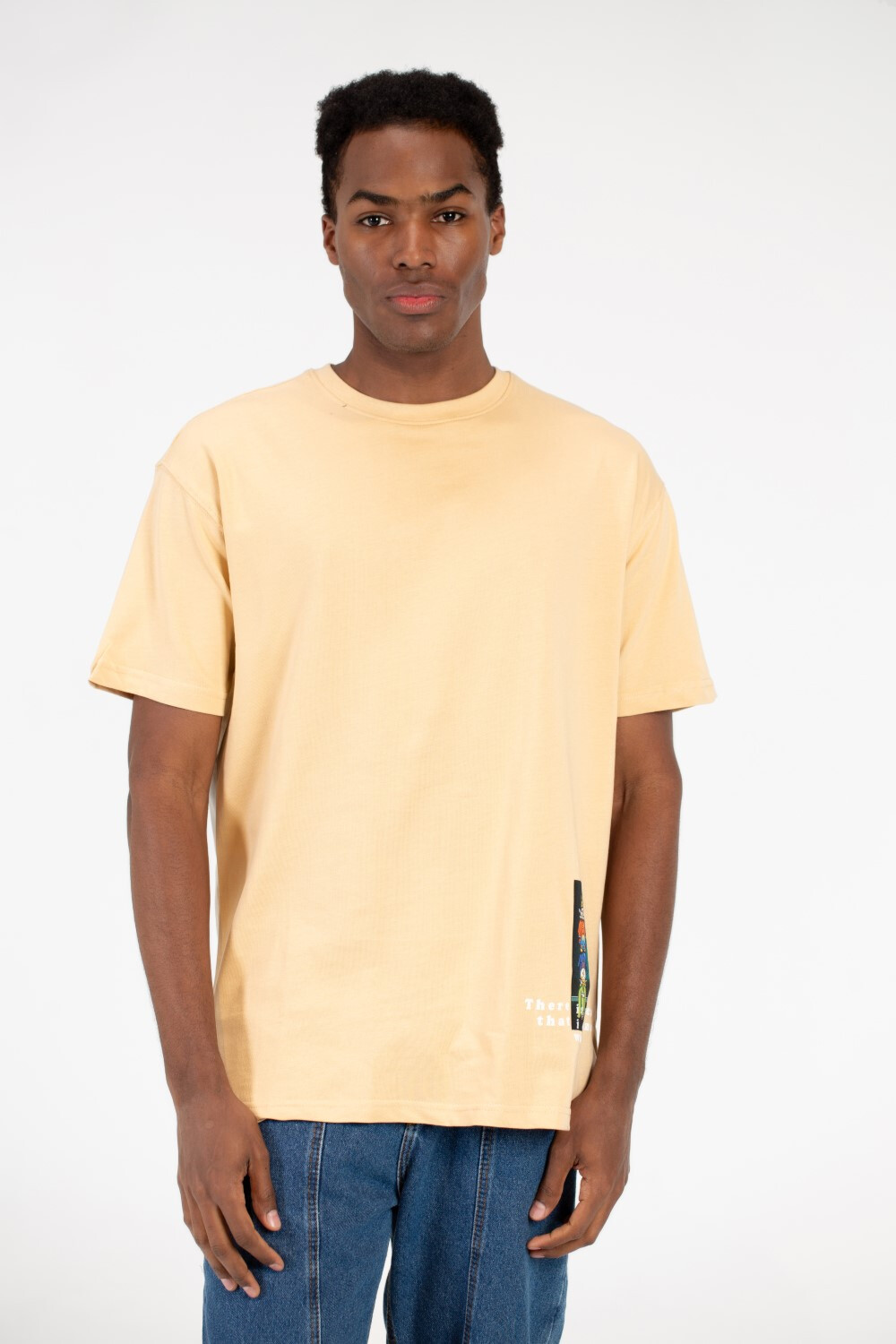 Men's Tomato Oversized Graphic Print T-Shirt