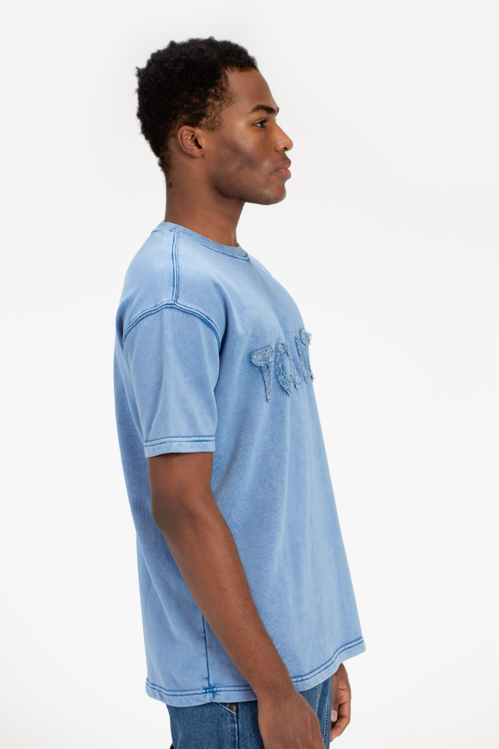 Men's Tomato Crew Neck Half Sleeve T-Shirt