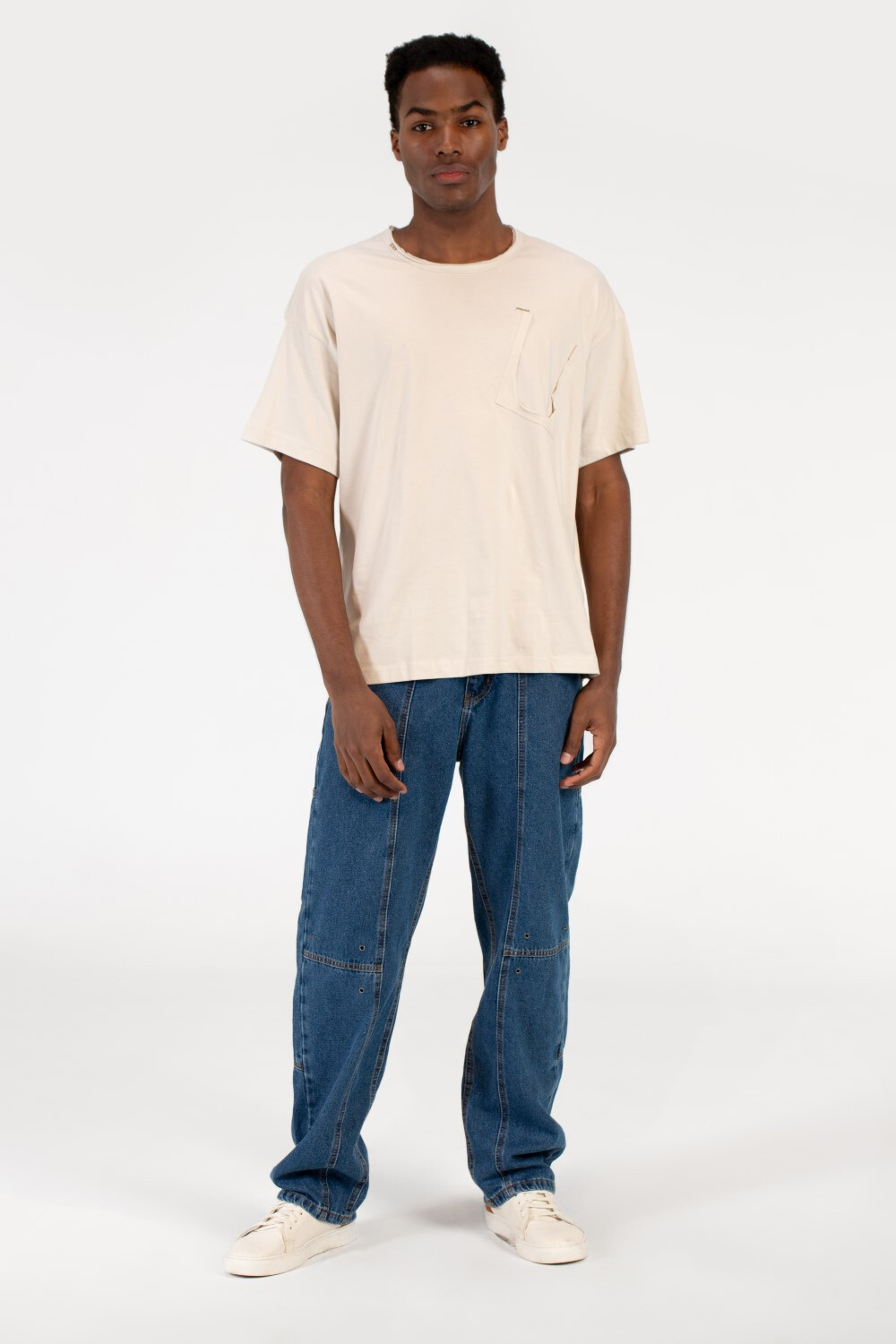 Men's Slim Fit Crew Neck Half Sleeve T-Shirt