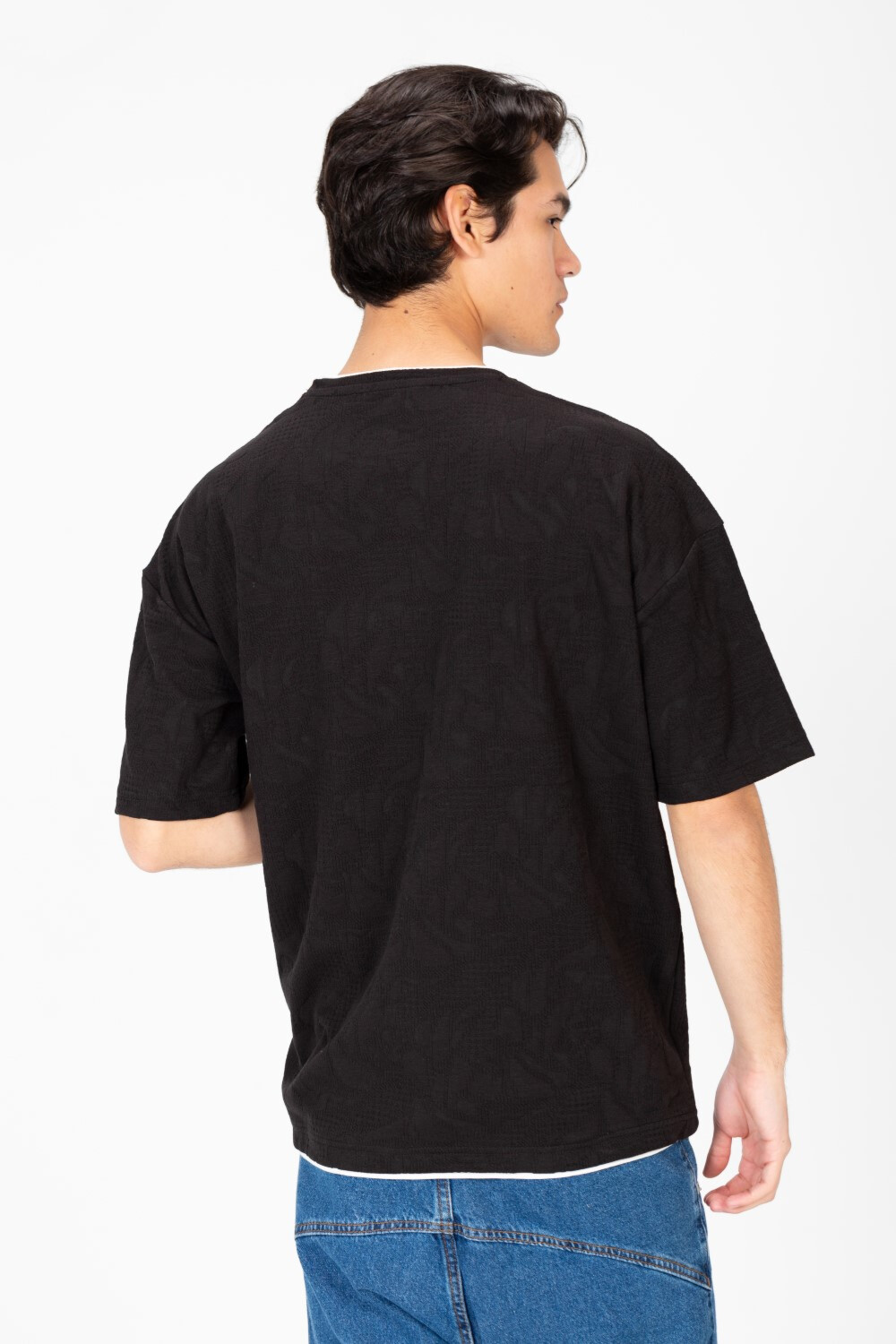 Men's Basic Oversized Crew Neck T-Shirt