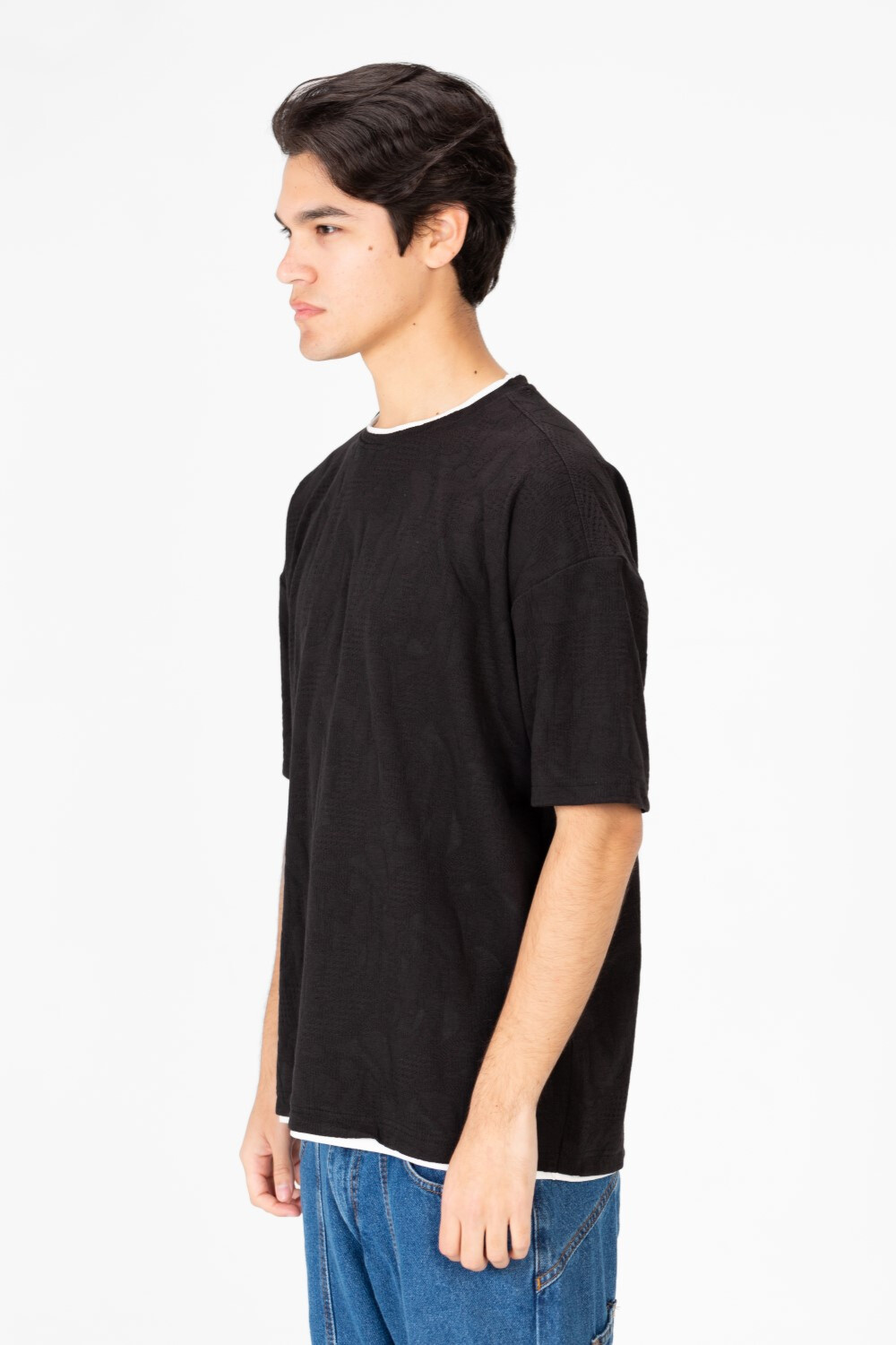 Men's Basic Oversized Crew Neck T-Shirt
