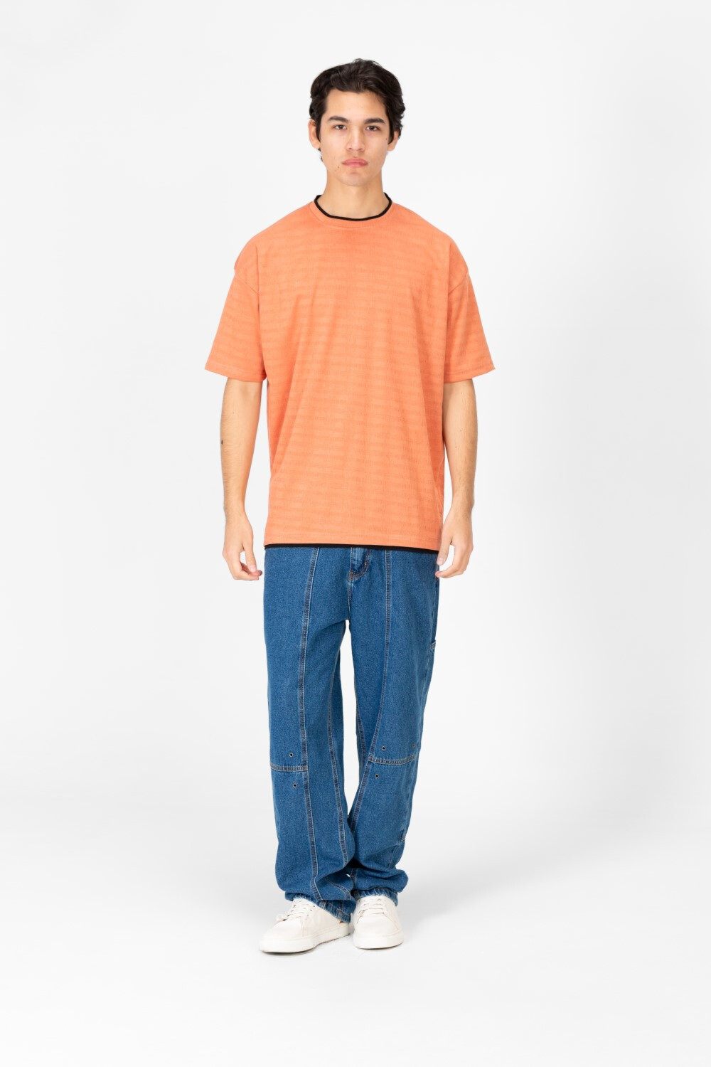 Men's Crew Neck Half Sleeve T-shirt In Comfortable Material
