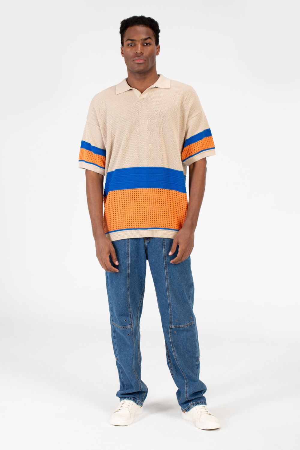 Men's Half Sleeve Polo T-shirt In Modern Design