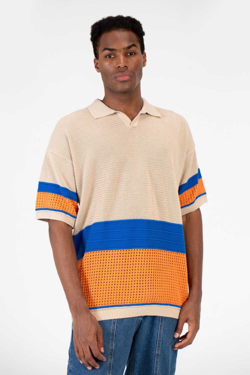 Men's Half Sleeve Polo T-shirt In Modern Design