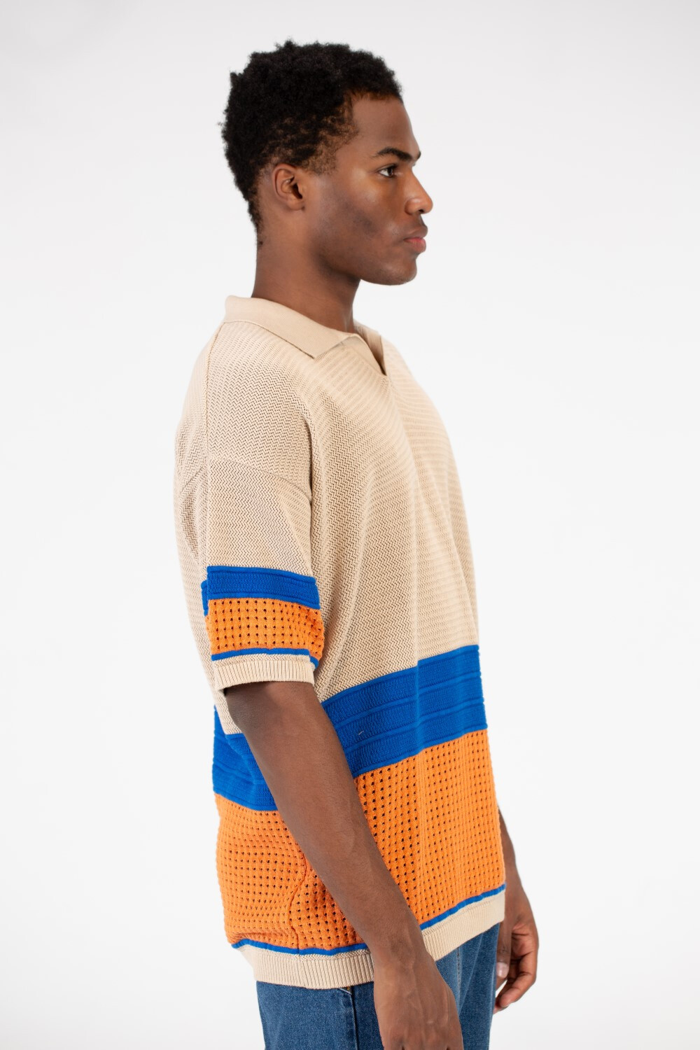 Men's Half Sleeve Polo T-shirt In Modern Design