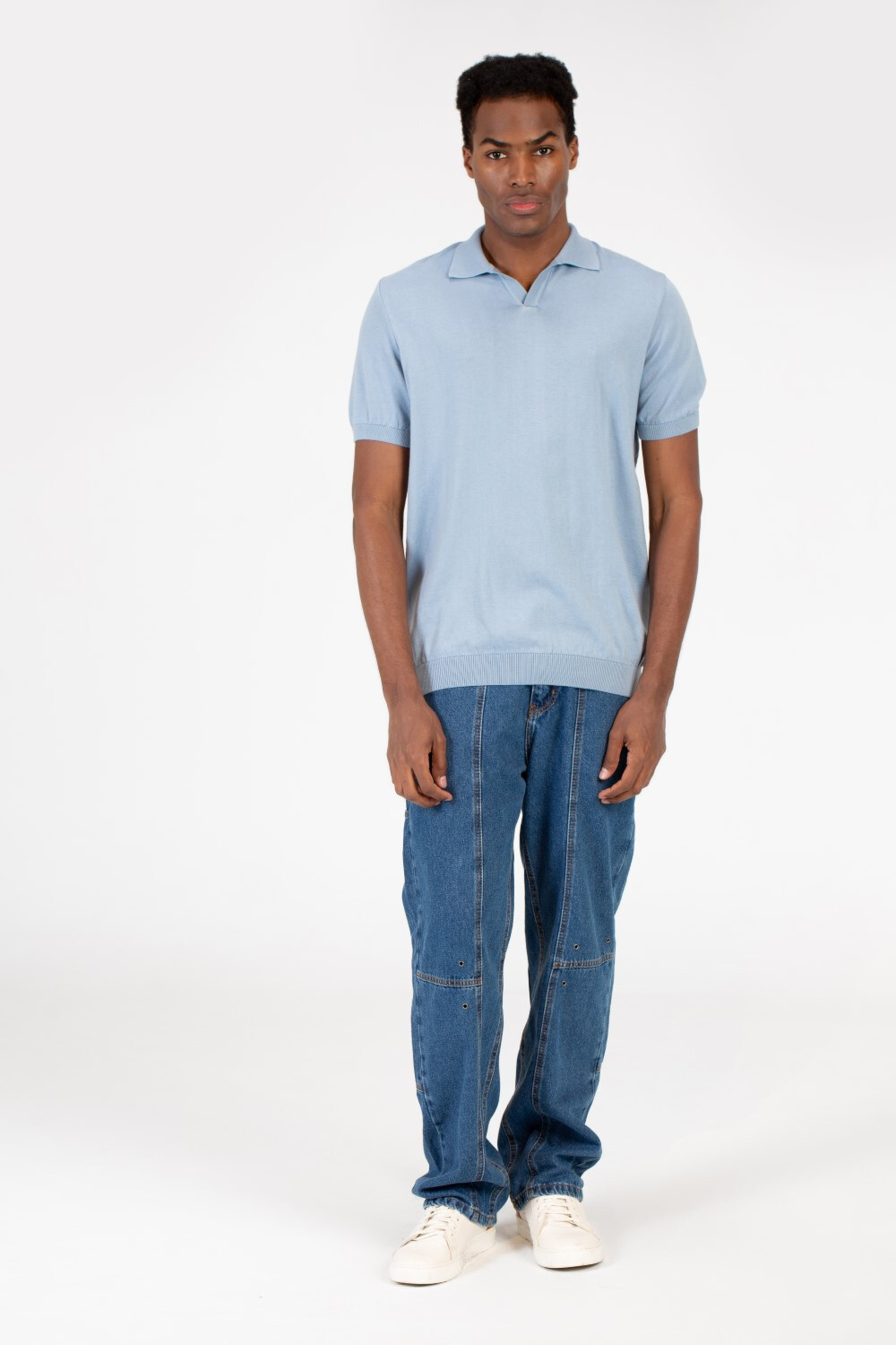 Men's Basic Polo Short Sleeves T-Shirt
