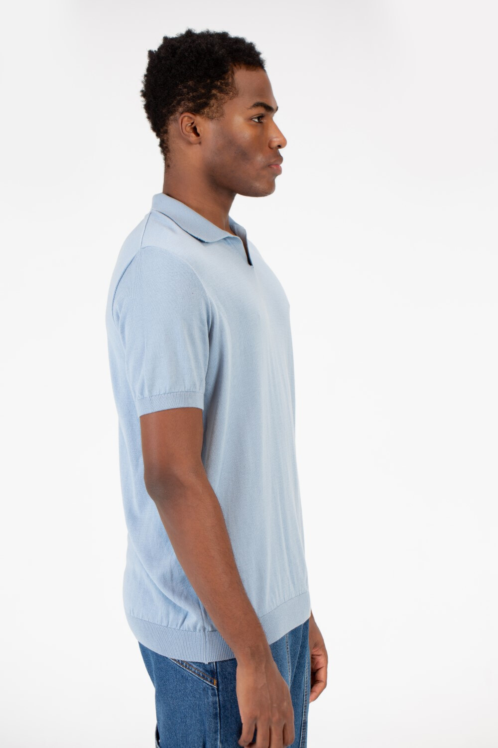 Men's Basic Polo Short Sleeves T-Shirt