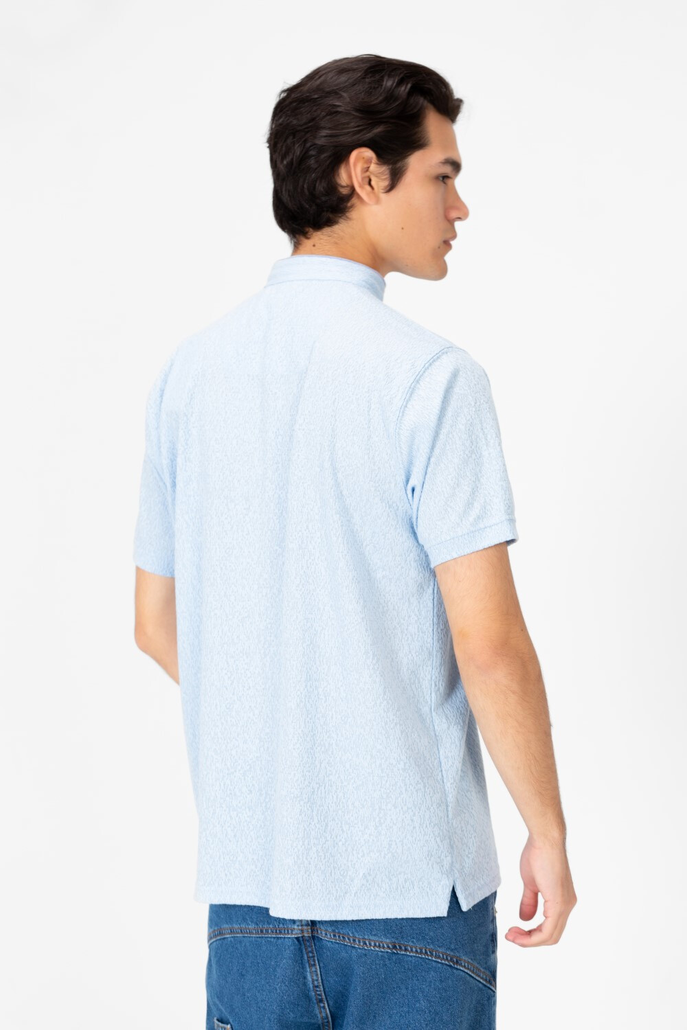 Men's Tomato Short Sleeve Polo T-Shirt