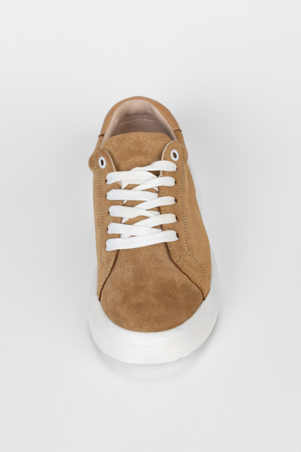 Men's Tomato Suede Lace-Up Sneakers Shoes