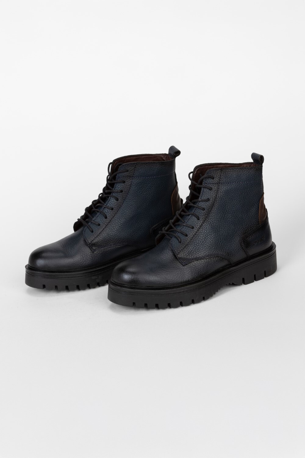 Men's High Top Leather Half Boot Shoes