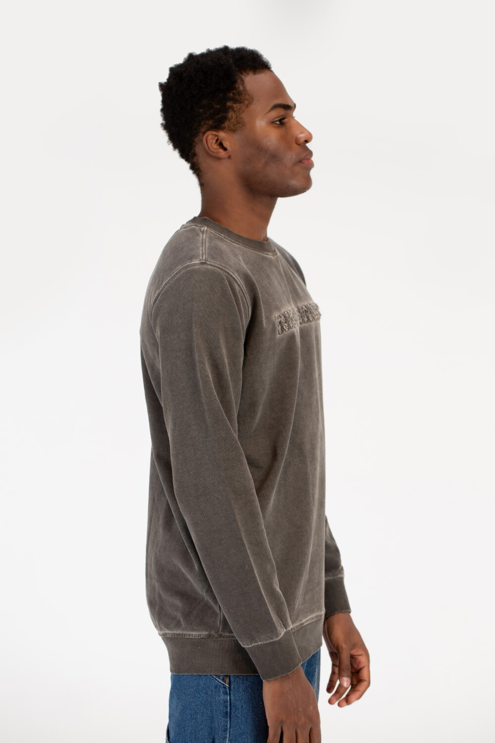 Men's Long Sleeved Crew Neck Sweatshirt