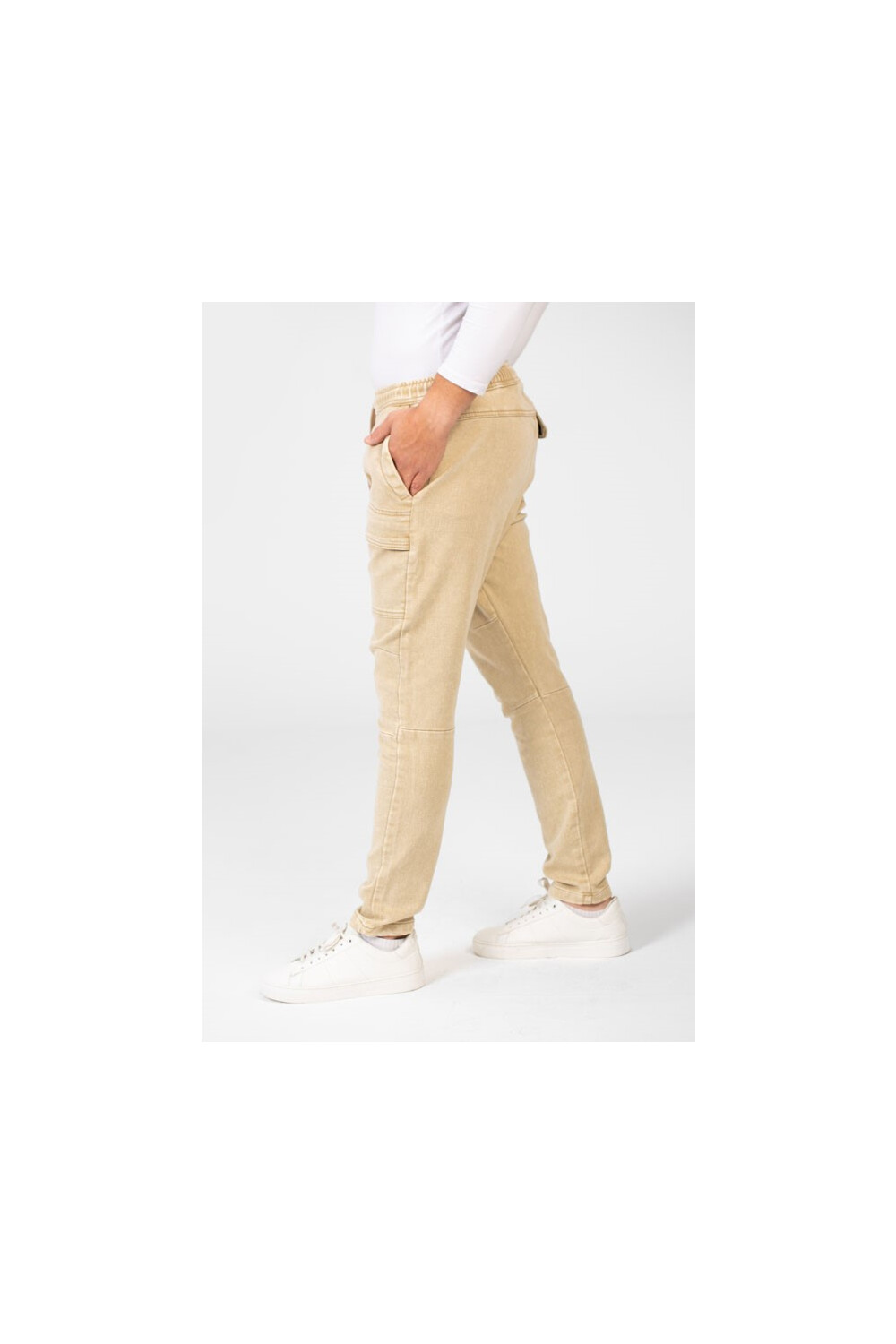 Men's Jeans Sherwal Trousers With Modern Front Pockets