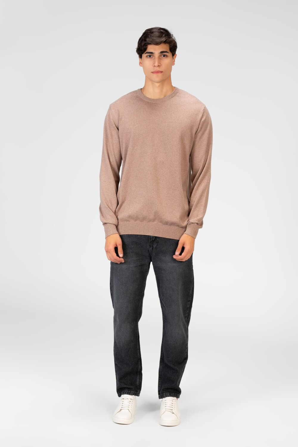 Round Neck Long Sleeves Pullover