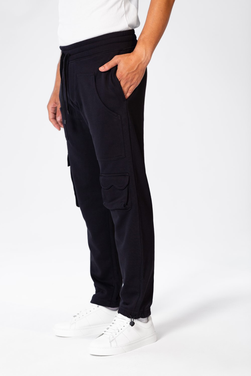 Men's Oversize Joggers With Comfortable Melton Material