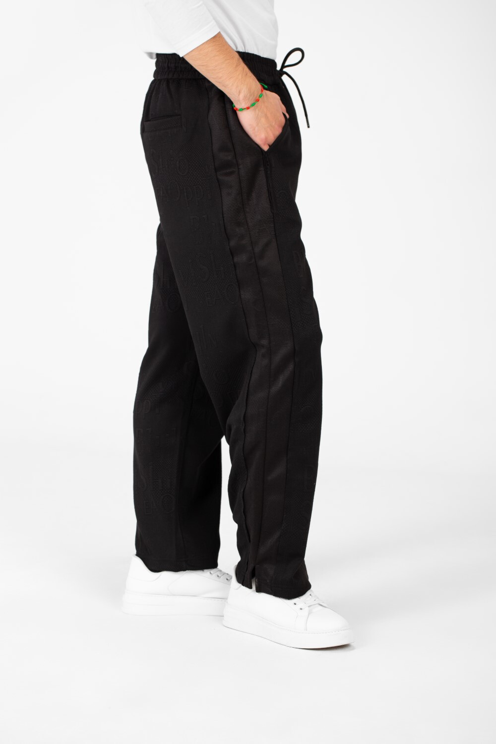 Men's Tomato Sweatpants With Elastic Waist In A Modern Fit