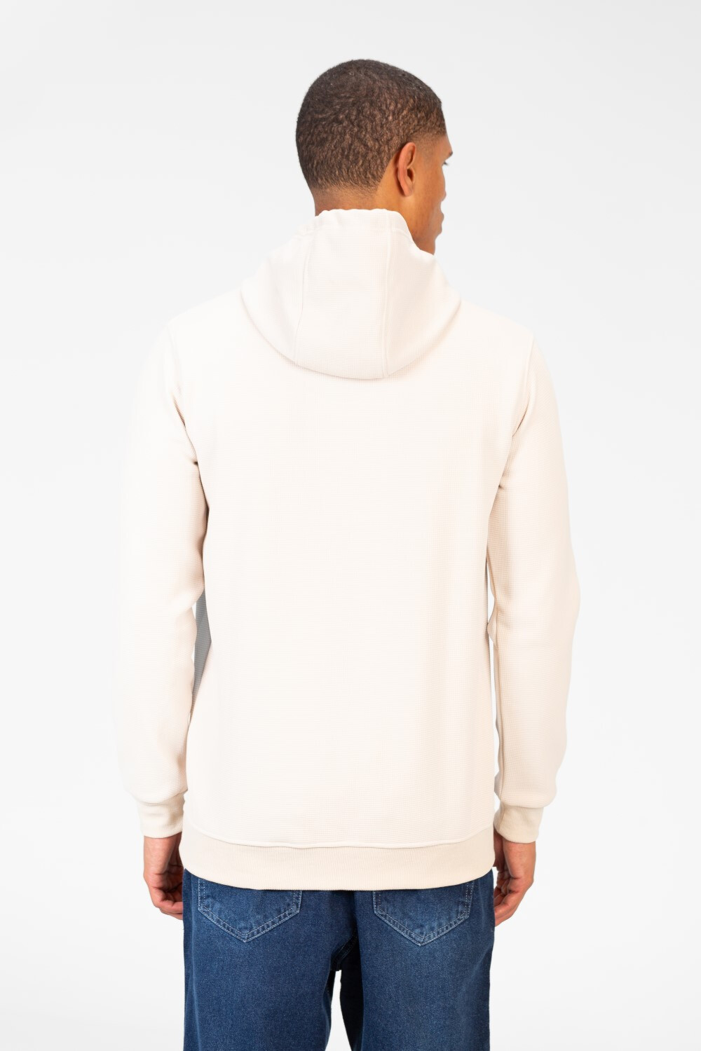 Men's Slim Fit Hoodie Sweatshirt With Front Print