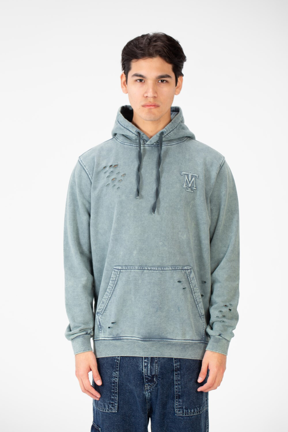Men's Tomato Cutting Sweatshirt With Kangaroo Pocket