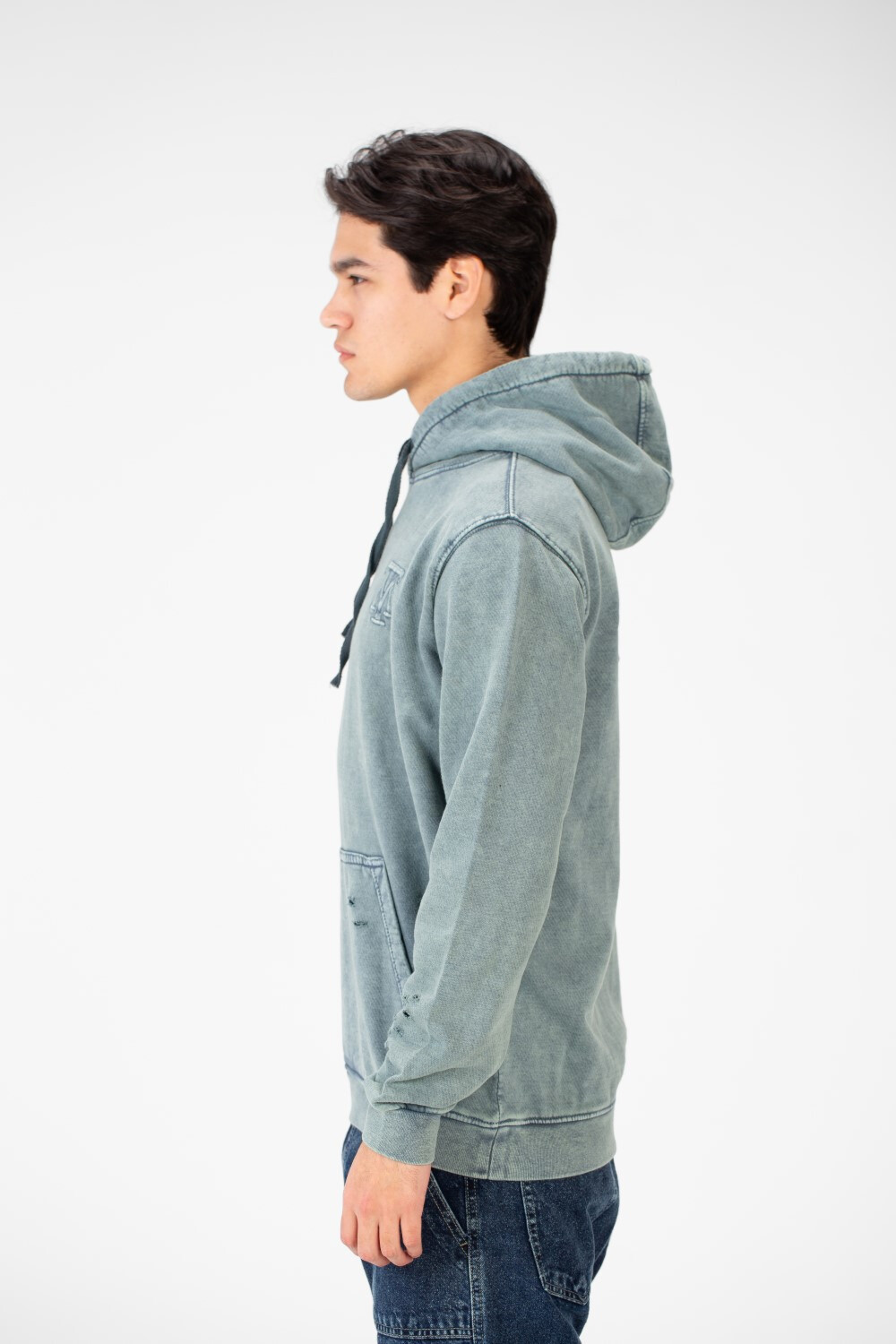 Men's Tomato Cutting Sweatshirt With Kangaroo Pocket