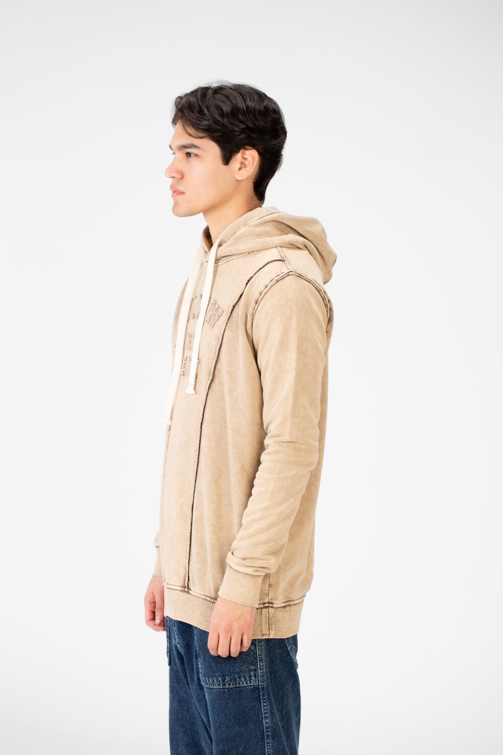 Men's Hood Sweatshirt In A Unique Design