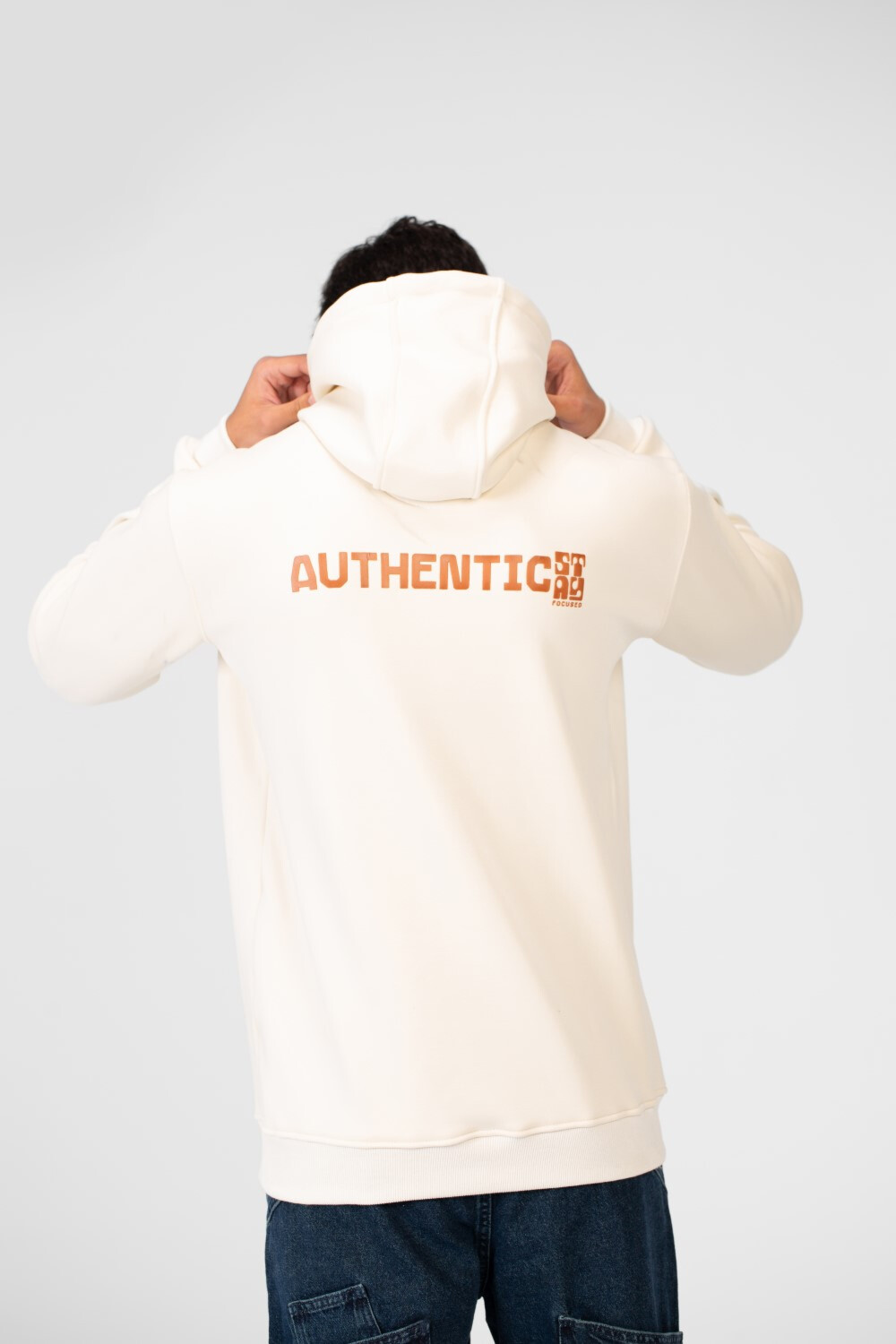 Men's Printed Hoodie Sweatshirt With Front Pocket In Practical Material