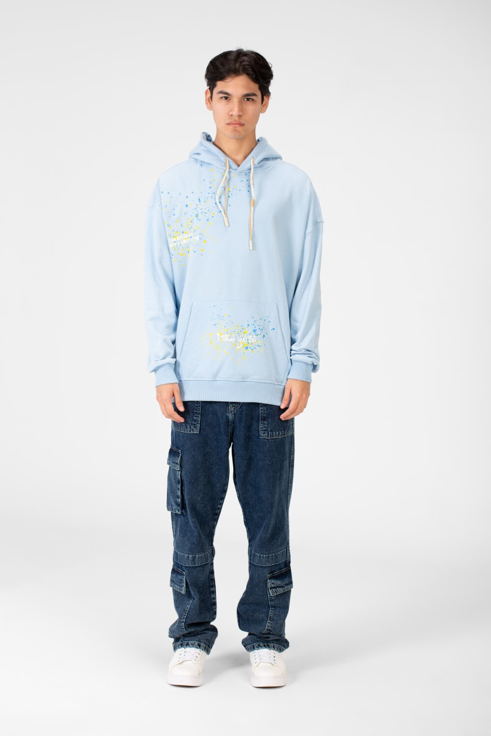 Men's Graphic Print Hoodie Sweatshirt