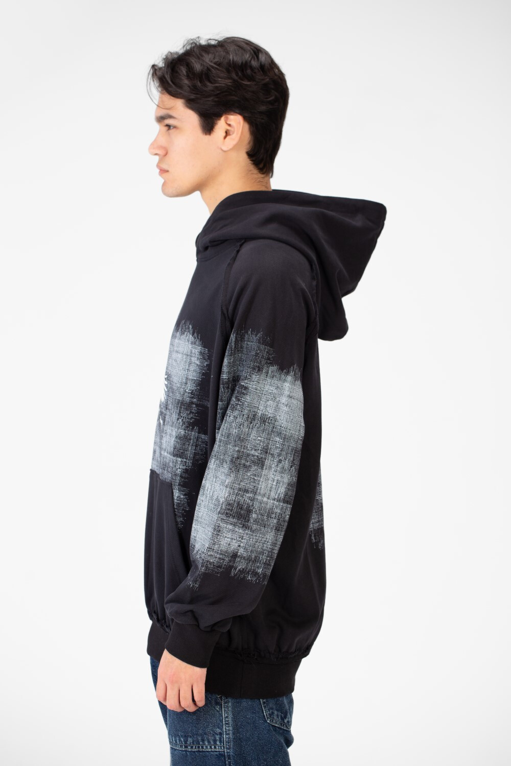 Men's Oversize Printed Hoodie Sweatshirt