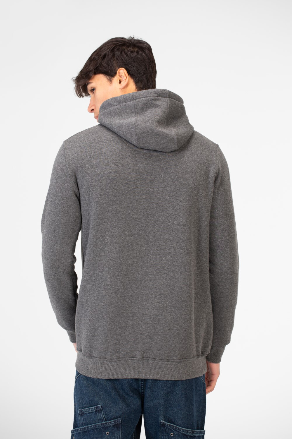 Men's Basic Slim Fit Hoodie Sweatshirt With Front Pocket