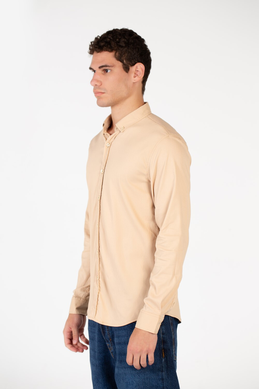 Men's Basic Slim Fit Modern Shirt