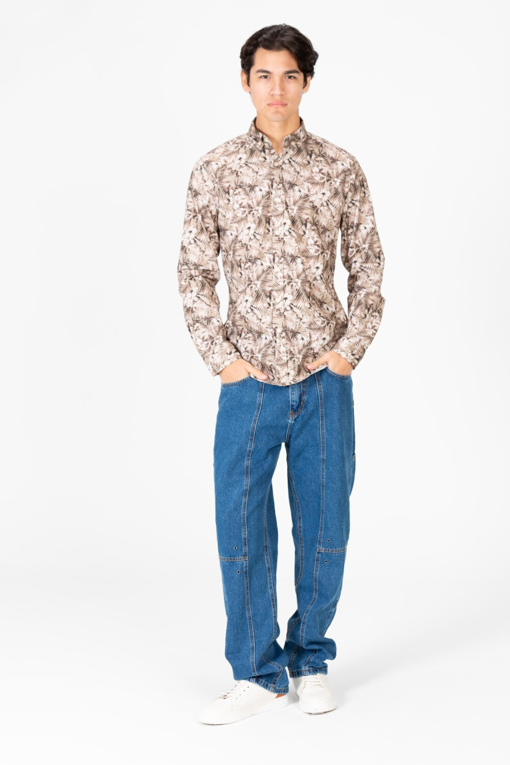 Men's Slim Fit Long Sleeves Jakar Shirt