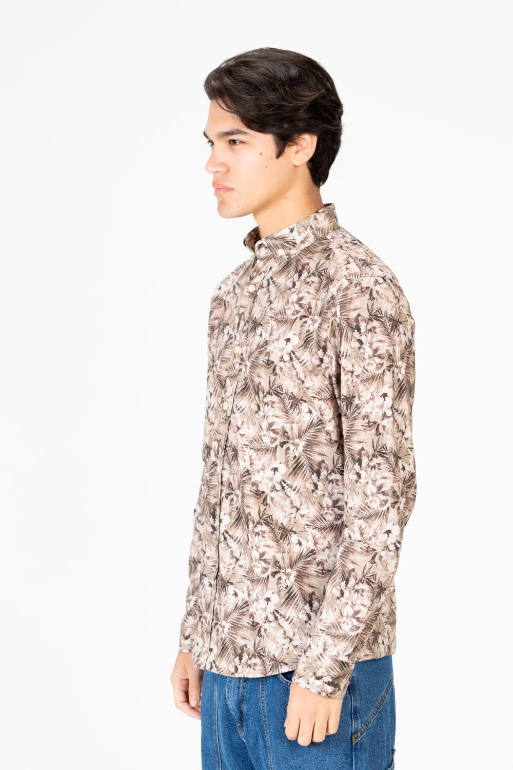 Men's Slim Fit Long Sleeves Jakar Shirt
