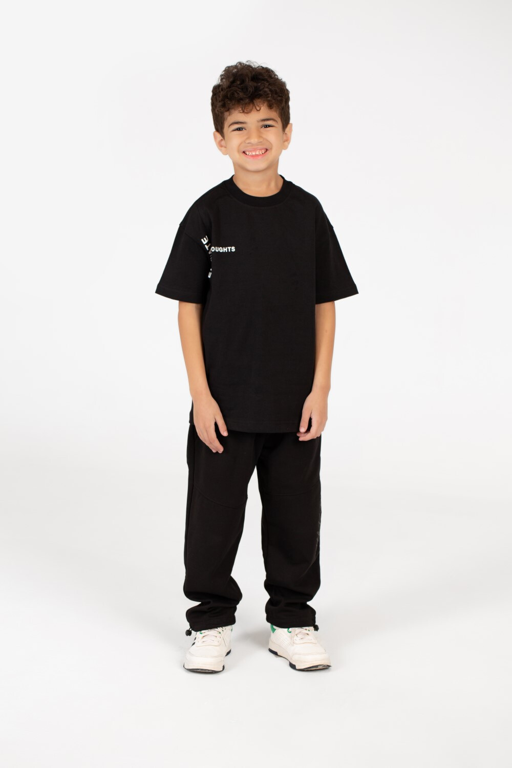 Boy's Half Sleeve Oversized Printed T-shirt