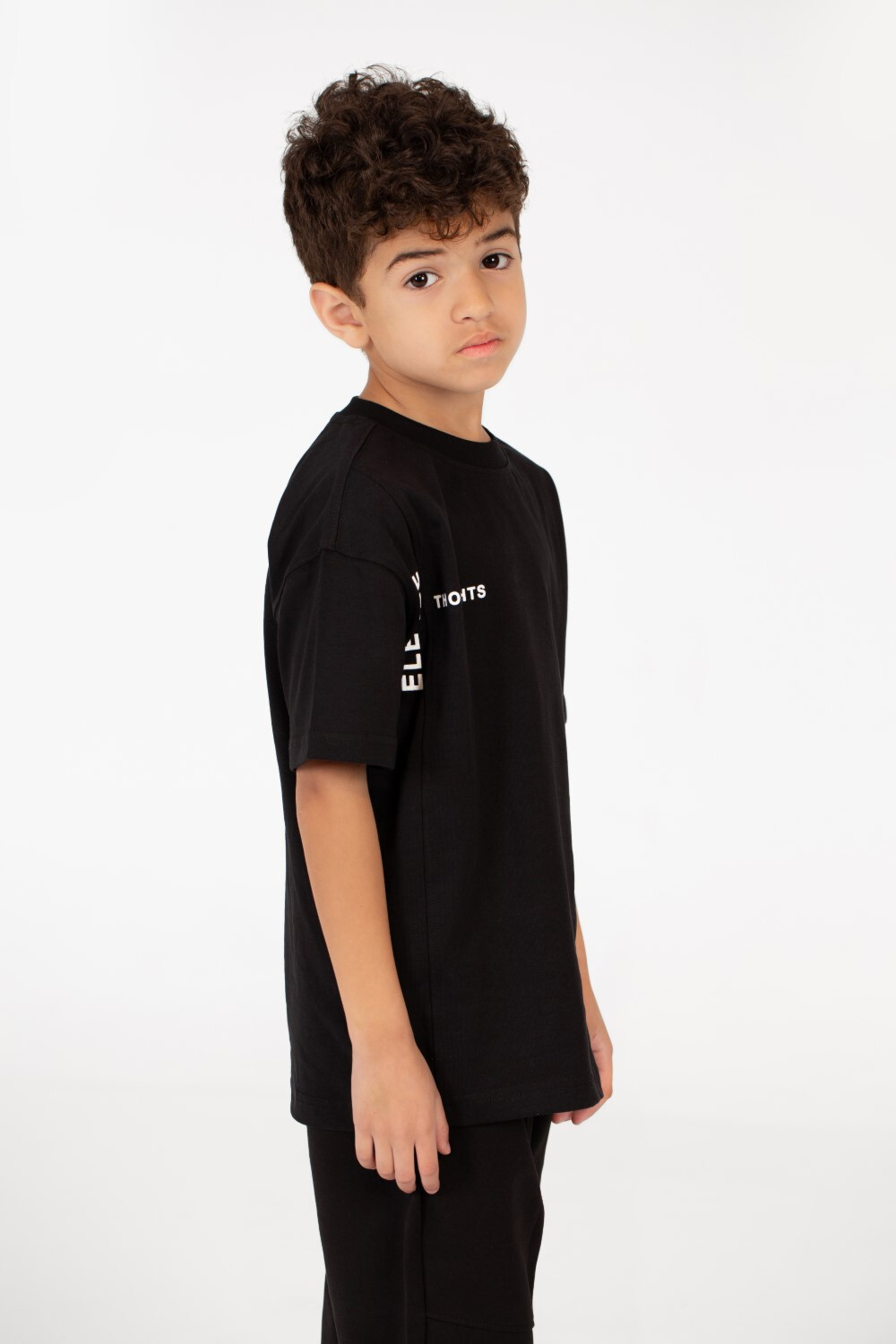 Boy's Half Sleeve Oversized Printed T-shirt
