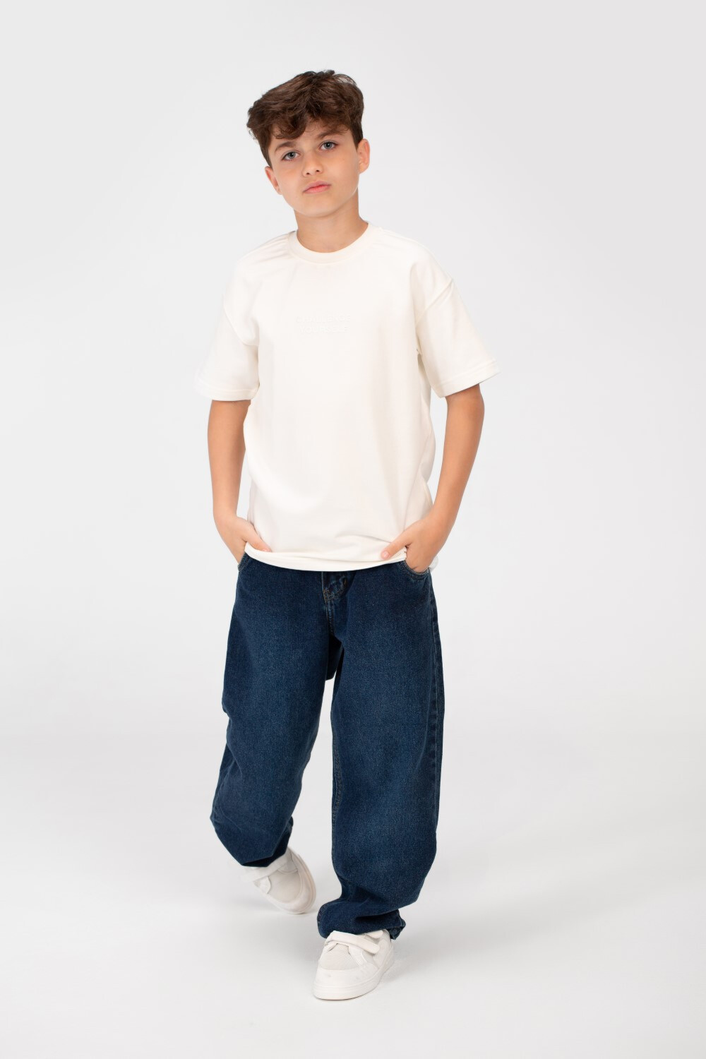 Boy's Basic Milton Oversize T-Shirt