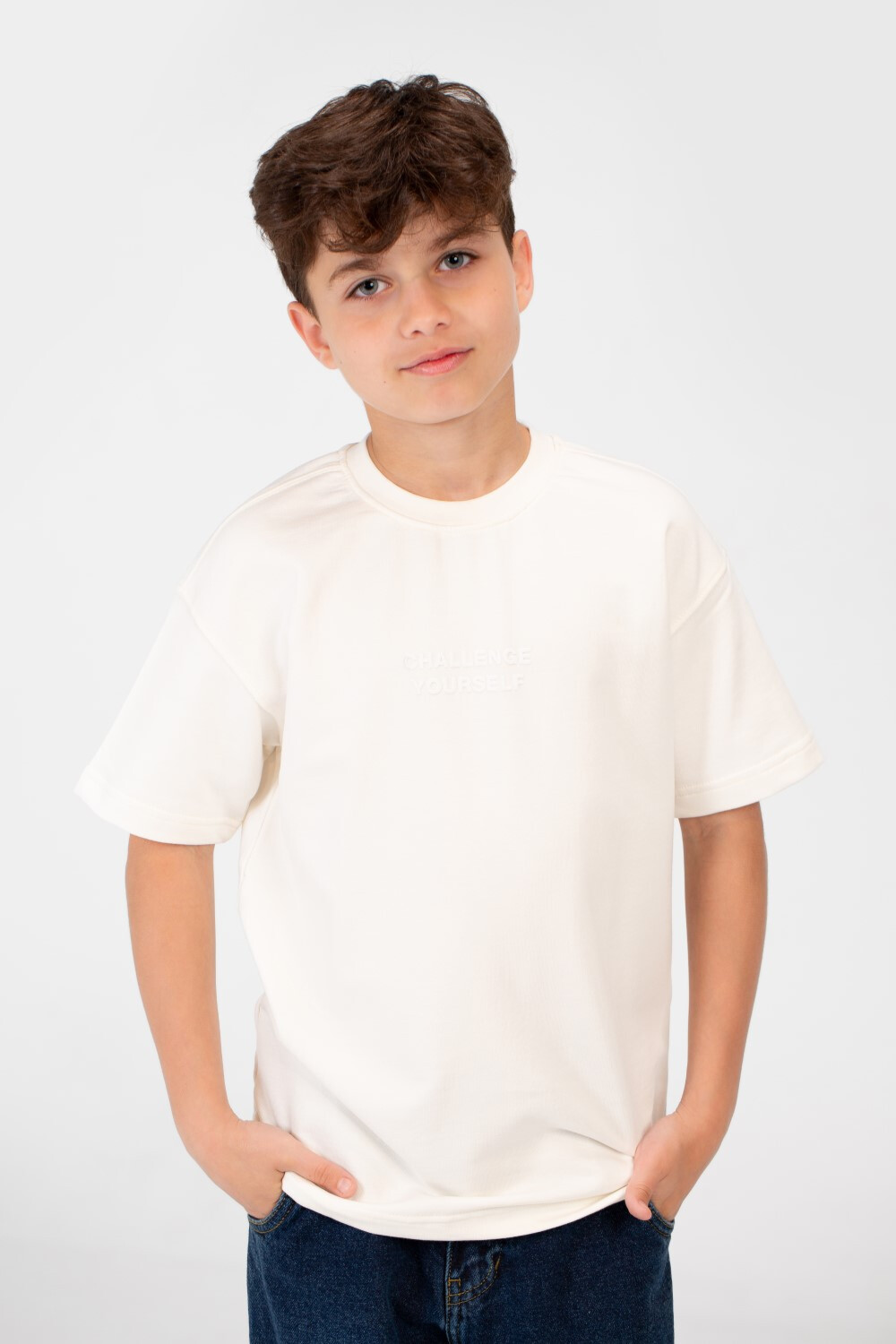Boy's Basic Milton Oversize T-Shirt