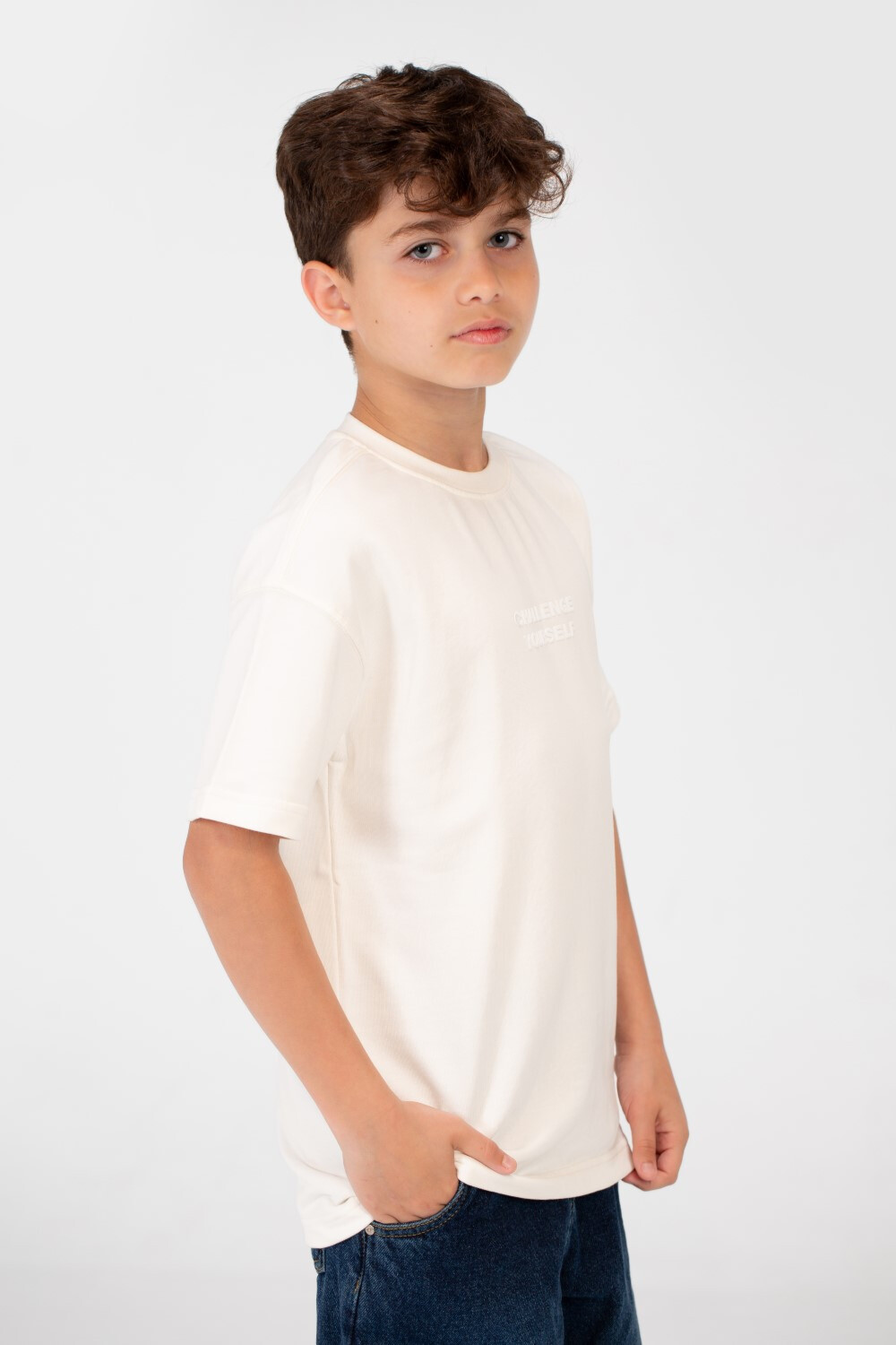 Boy's Basic Milton Oversize T-Shirt