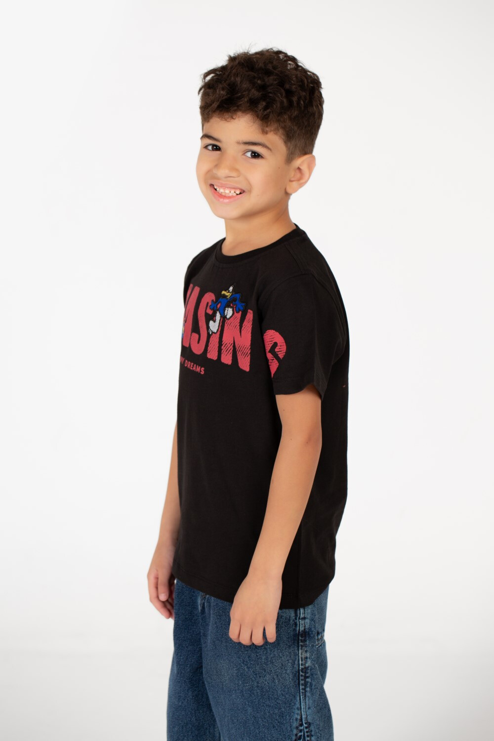 Boy's Short Sleeve Printed T-Shirt