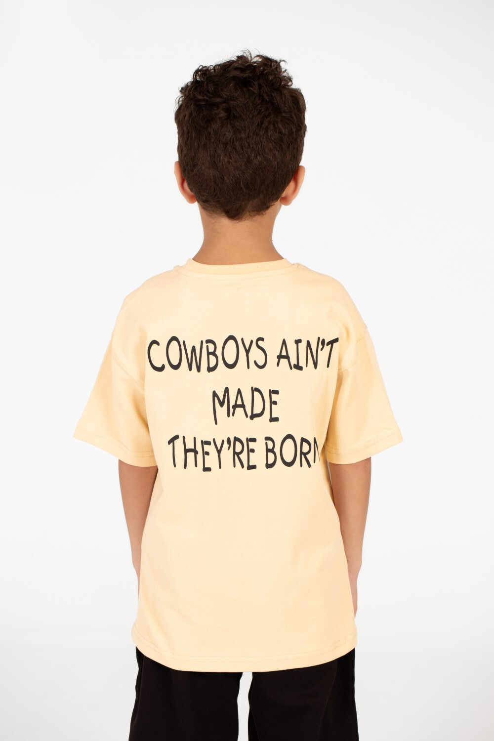 Boy's Printed Crew Neck T-Shirt