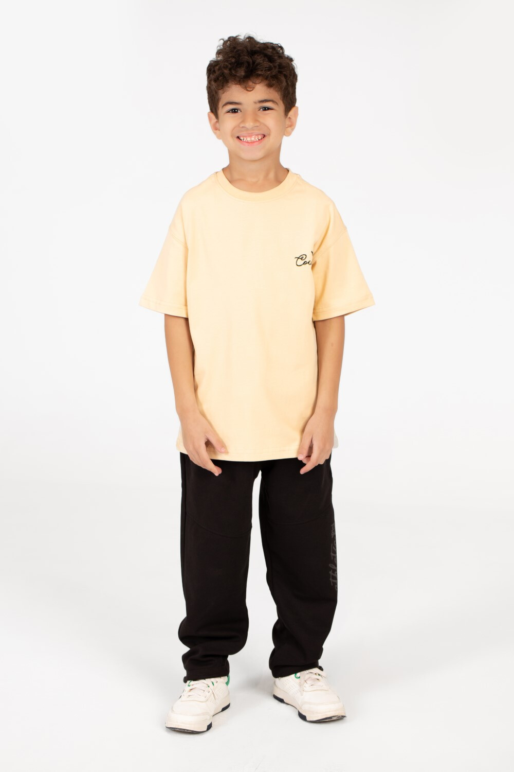 Boy's Printed Crew Neck T-Shirt