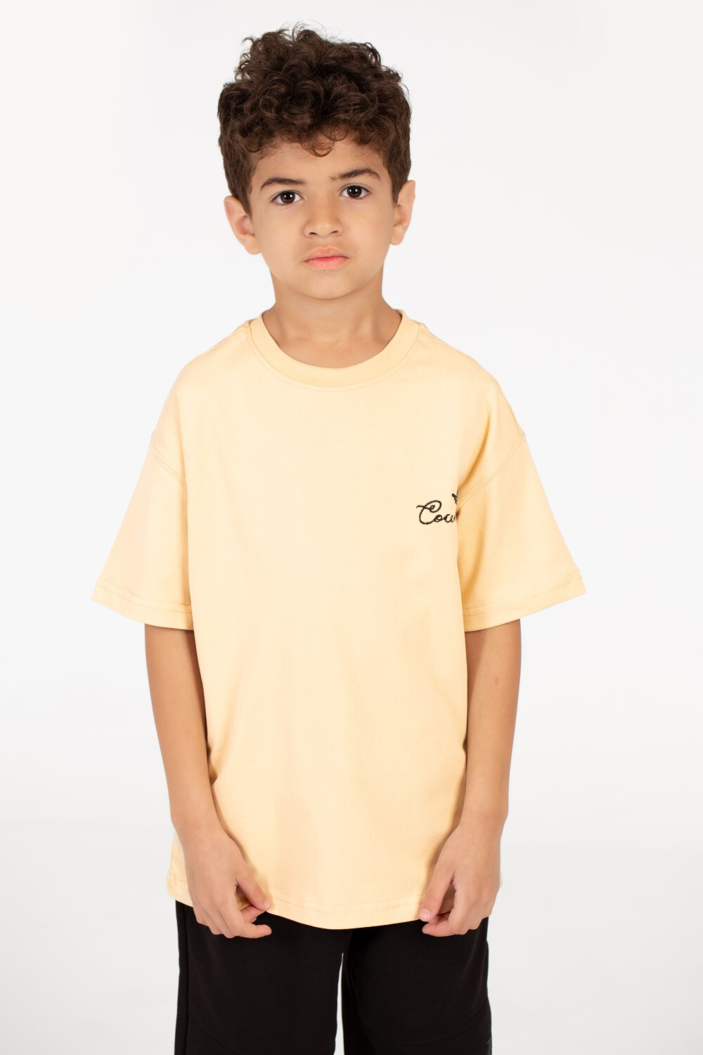 Boy's Printed Crew Neck T-Shirt