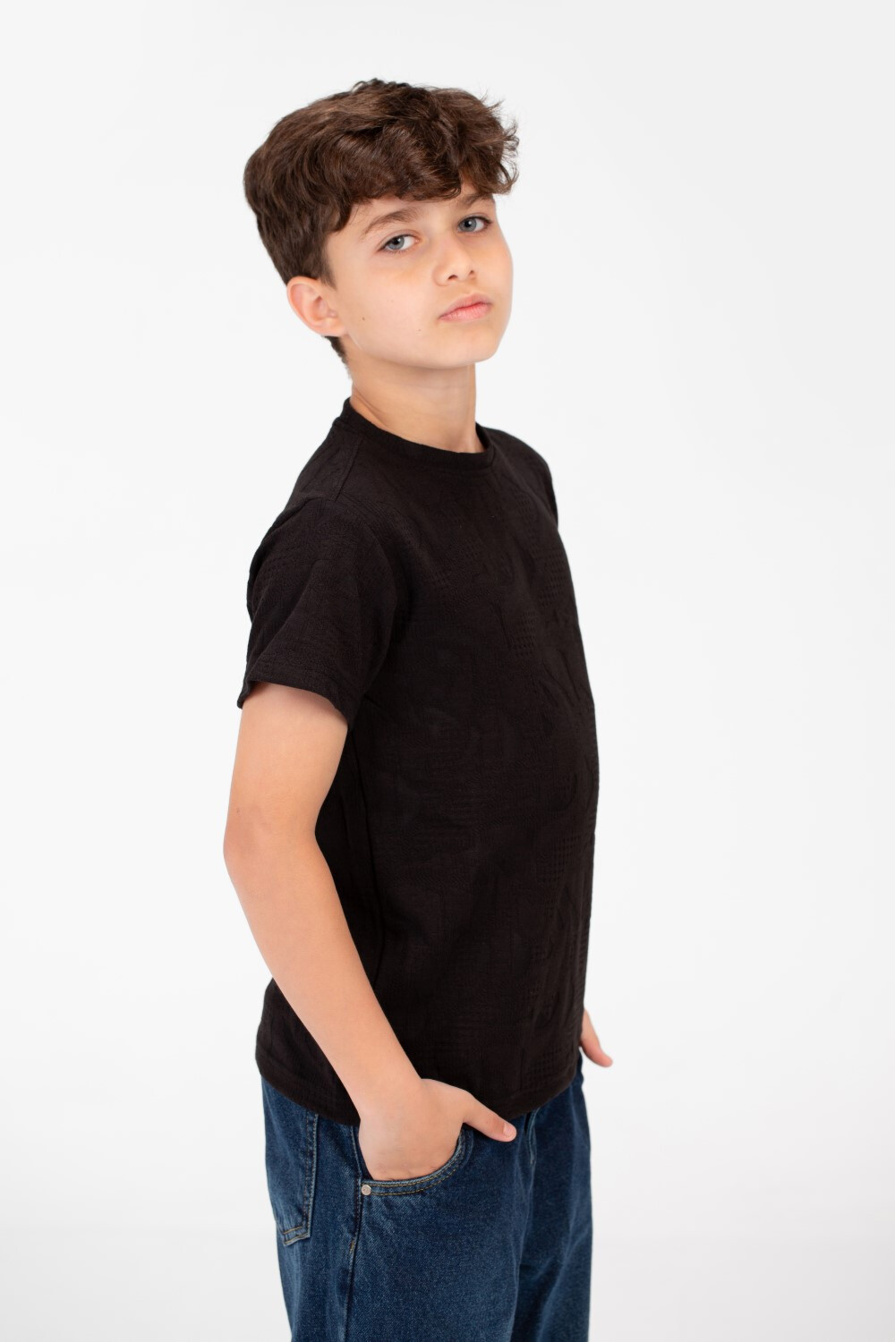 Boy's Modern Half Sleeve T-shirt