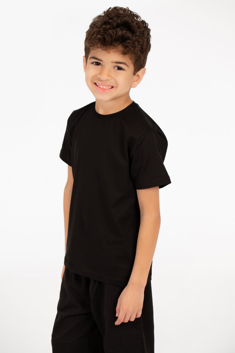 Boy's Basic Half Sleeve T-Shirt