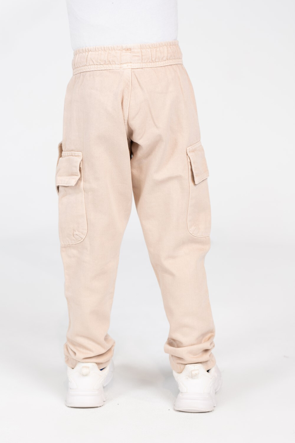 Boy's Slouchy Gabardine Pants With A Unique modern cut