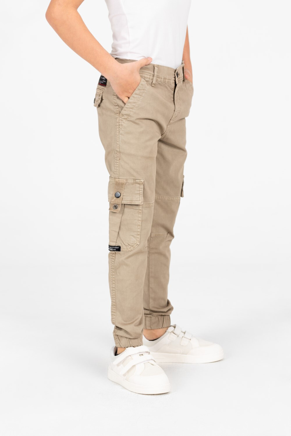 Boy's Gabardine Sherwal Pants With Side Pockets