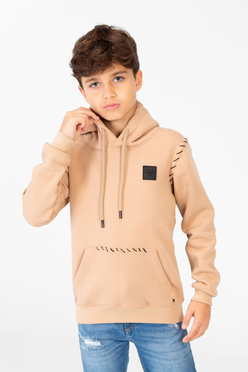 Boy's Comfort Fit Hoodie Sweatshirt With A Front Pocket