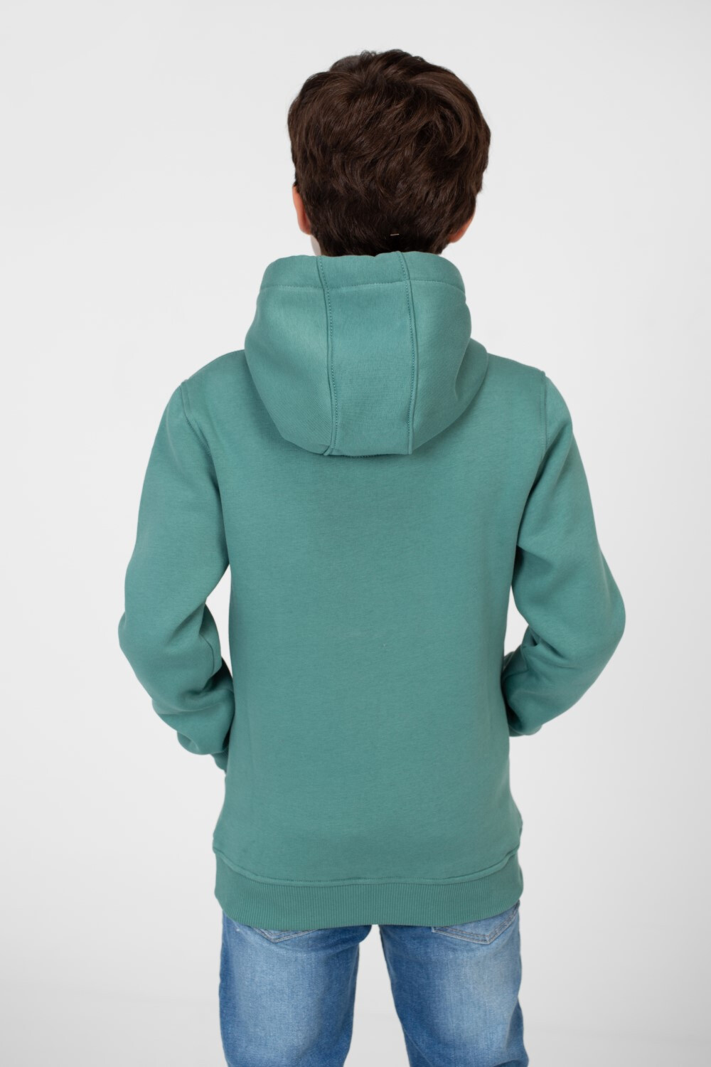 Boy's Tomato Melton Hooded Sweatshirt