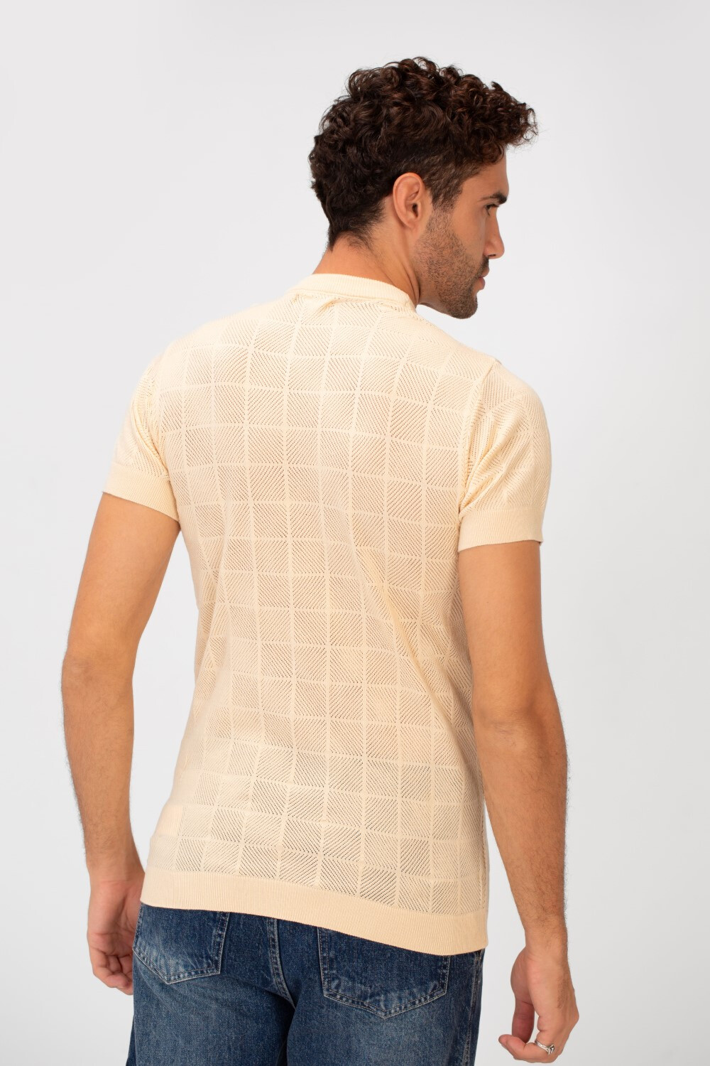 Men's Slim Fit Basic Crew Neck Short Sleeve T-Shirt