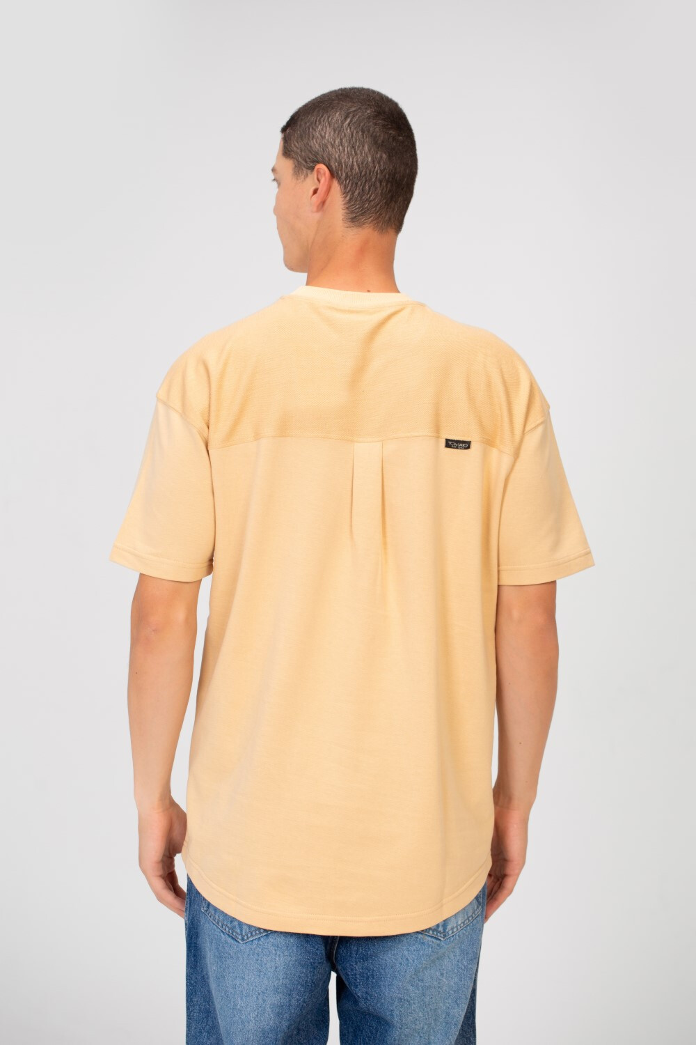 Men's Basic Colors Summer Melton Regular Fit Half Sleeve Crew Neck T-Shirt
