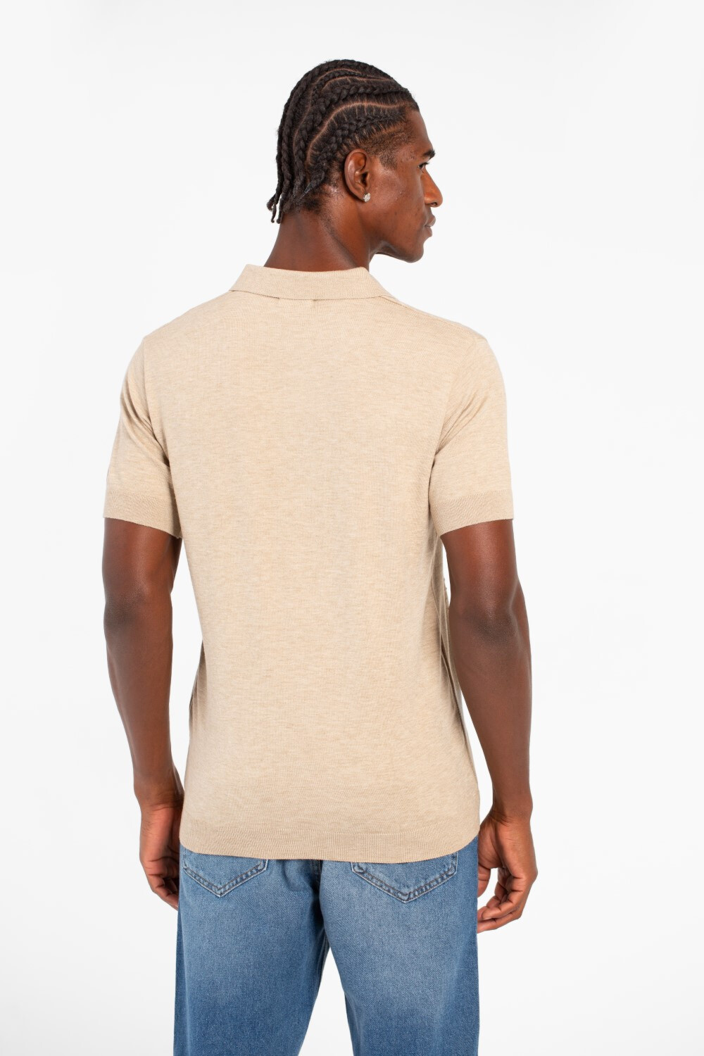 Men's Slim Fit Polo Short Sleeve T-shirt High Quality Classic Design