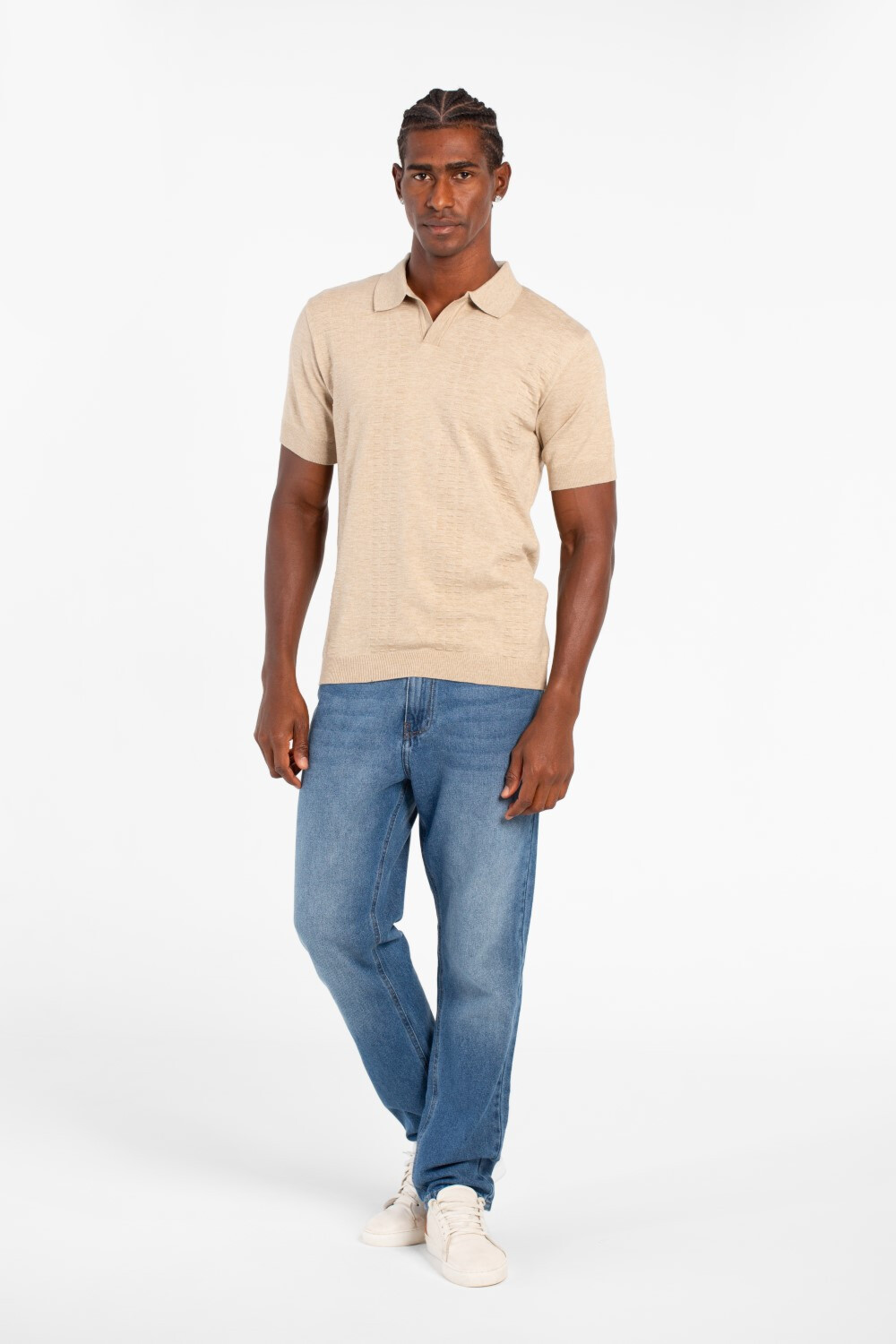 Men's Slim Fit Polo Short Sleeve T-shirt High Quality Classic Design